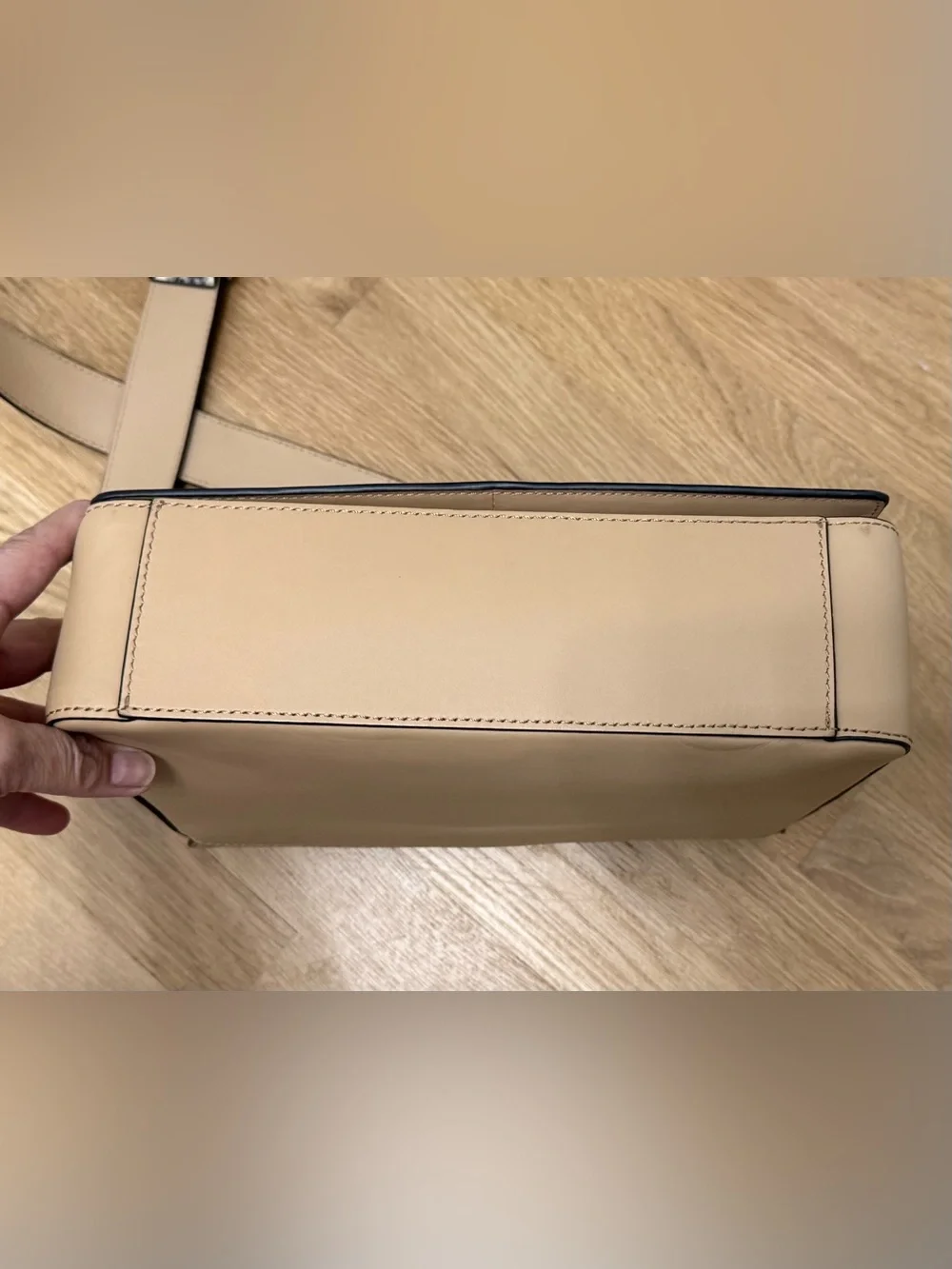 Louise et Cie Leather Top Handle Bag